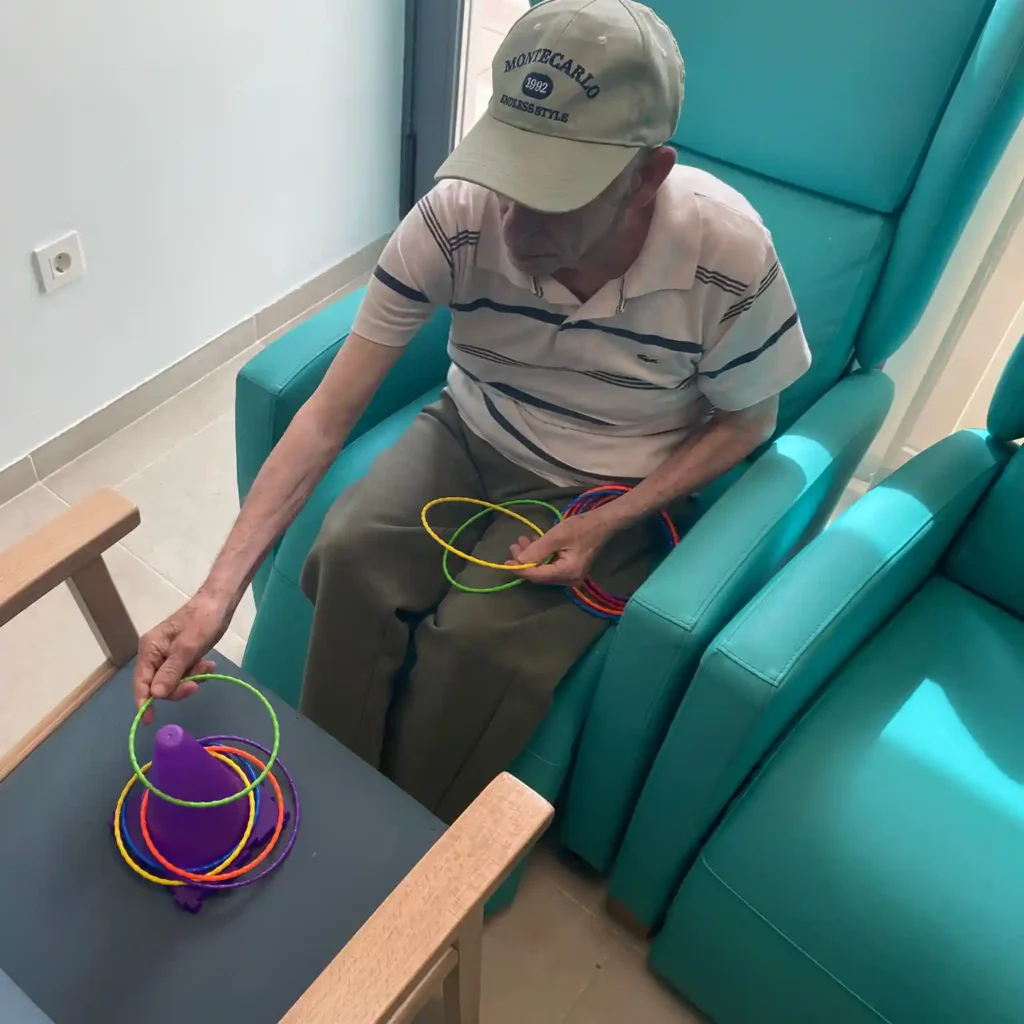 ejercicios terapia ocupacional residentes