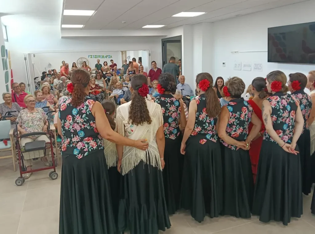 actuación asociacion flamenca